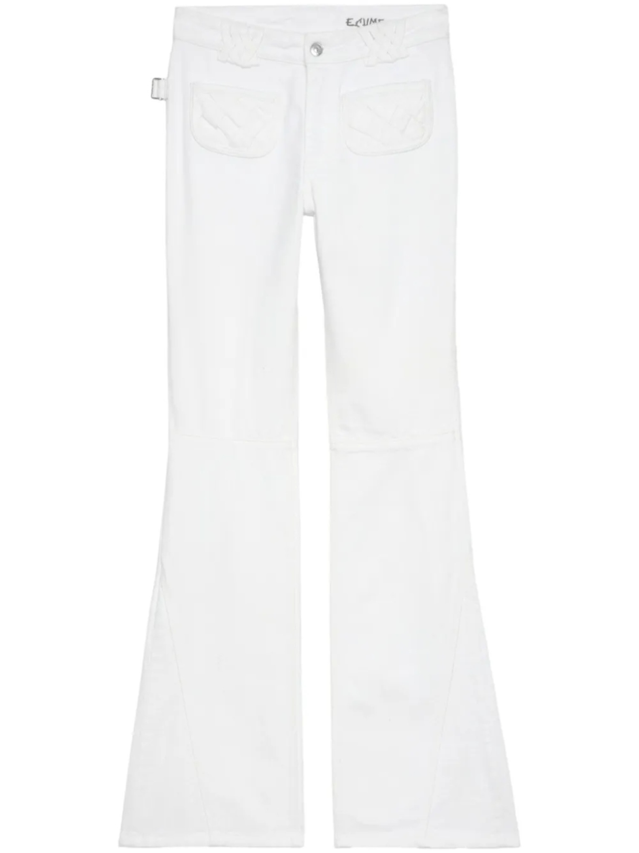 

Расклешенные джинсы Zadig&Voltaire, белый