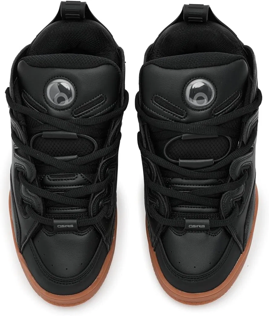 Кроссовки мужские Osiris, цвет Black/Black/Gum — фото 2