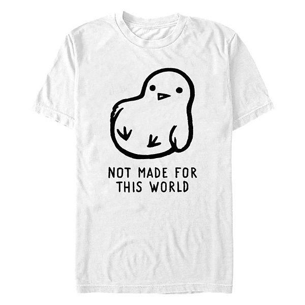 

Футболка Big & Tall с принтом Not Made For This World Licensed Character