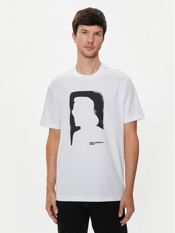 

Футболка стандартного кроя Karl Lagerfeld, белый