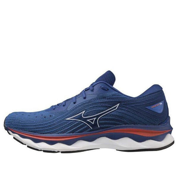 

Кроссовки wave sky 6 'blue white' Mizuno, синий