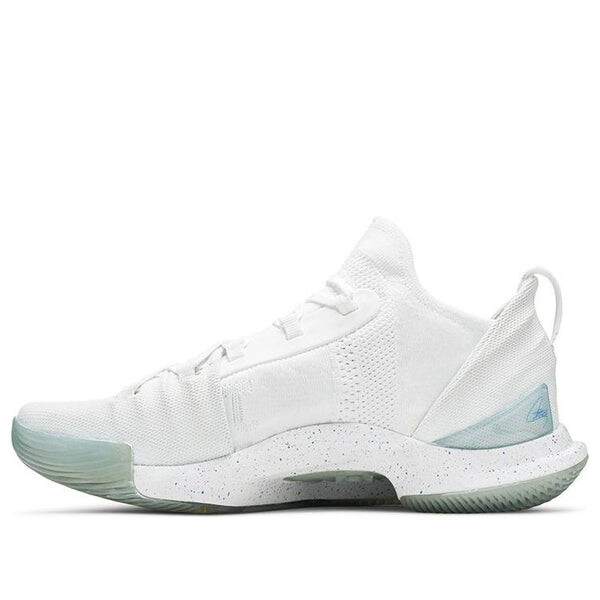 

Кроссовки curry 5 low 'triple white' Under Armour, белый