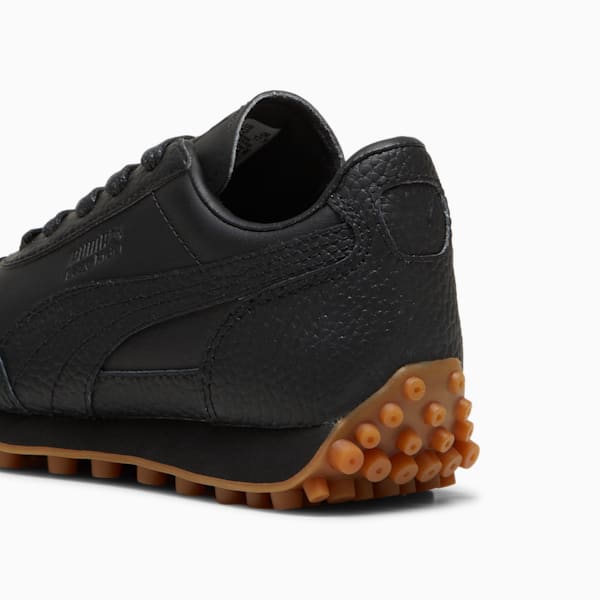 Кроссовки для маленьких детей Easy Rider Leather Puma, черный — фото 3