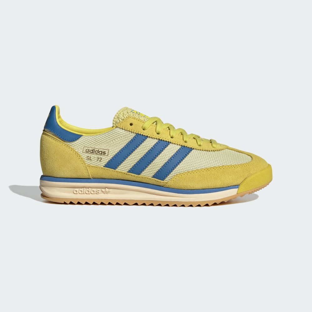 

Кроссовки Adidas SL 72 RS Shoes, цвет Pure Sulfur/Focus Blue/Powder Yellow
