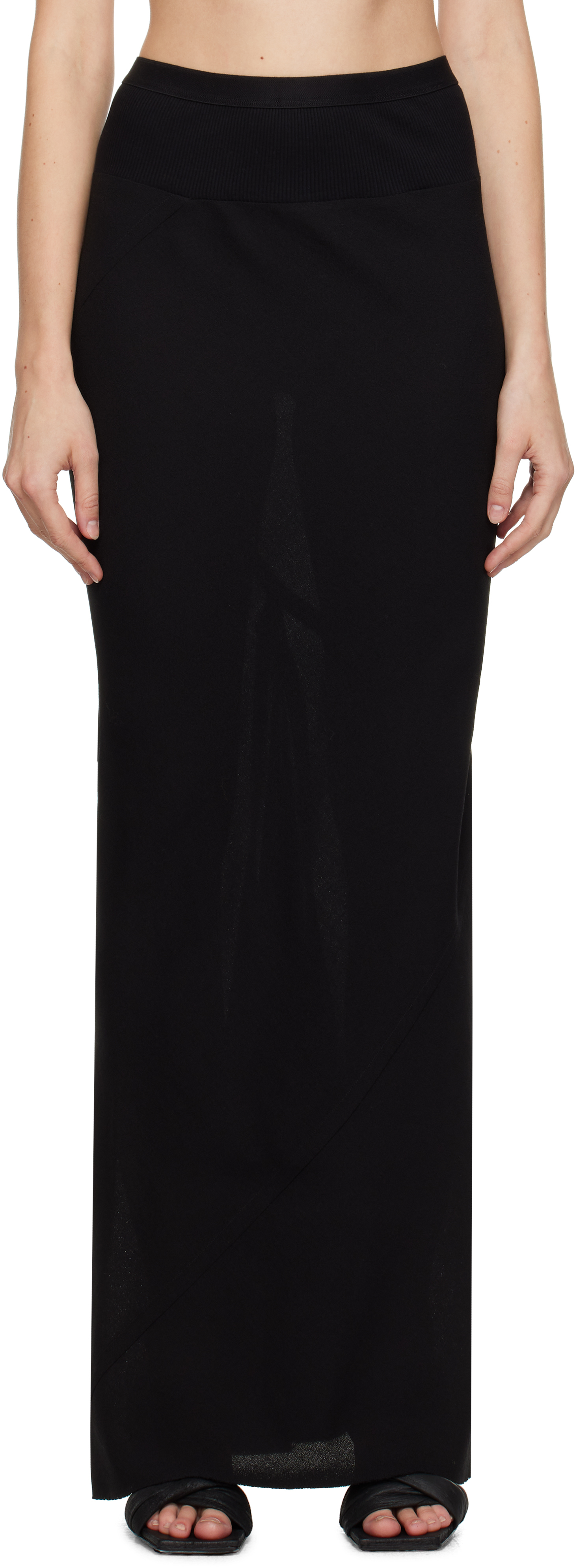 

Юбка Porterville Coda Maxi Rick Owens, черный
