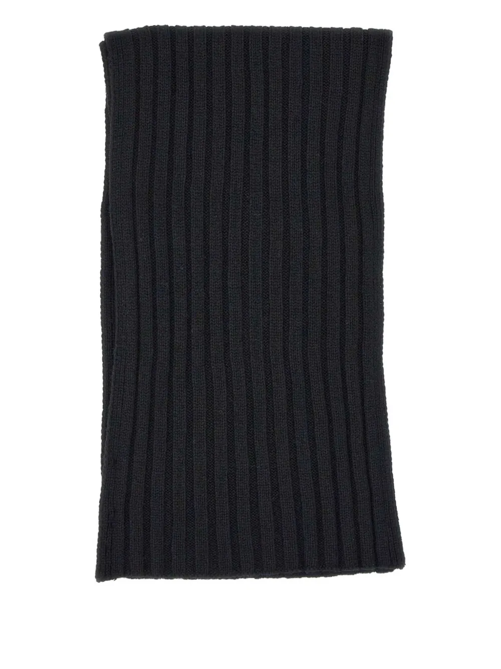 

Шарф в рубчик Gran Sasso, черный