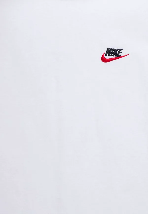 Клубная футболка унисекс базовая футболка Nike Sportswear, White — фото 3