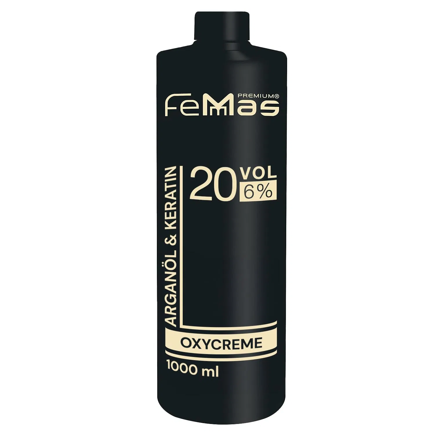 Оксикрем FemMas Oxycreme 6%, 1000 мл, для окрашивания и тонирования волос Femmas, 6%