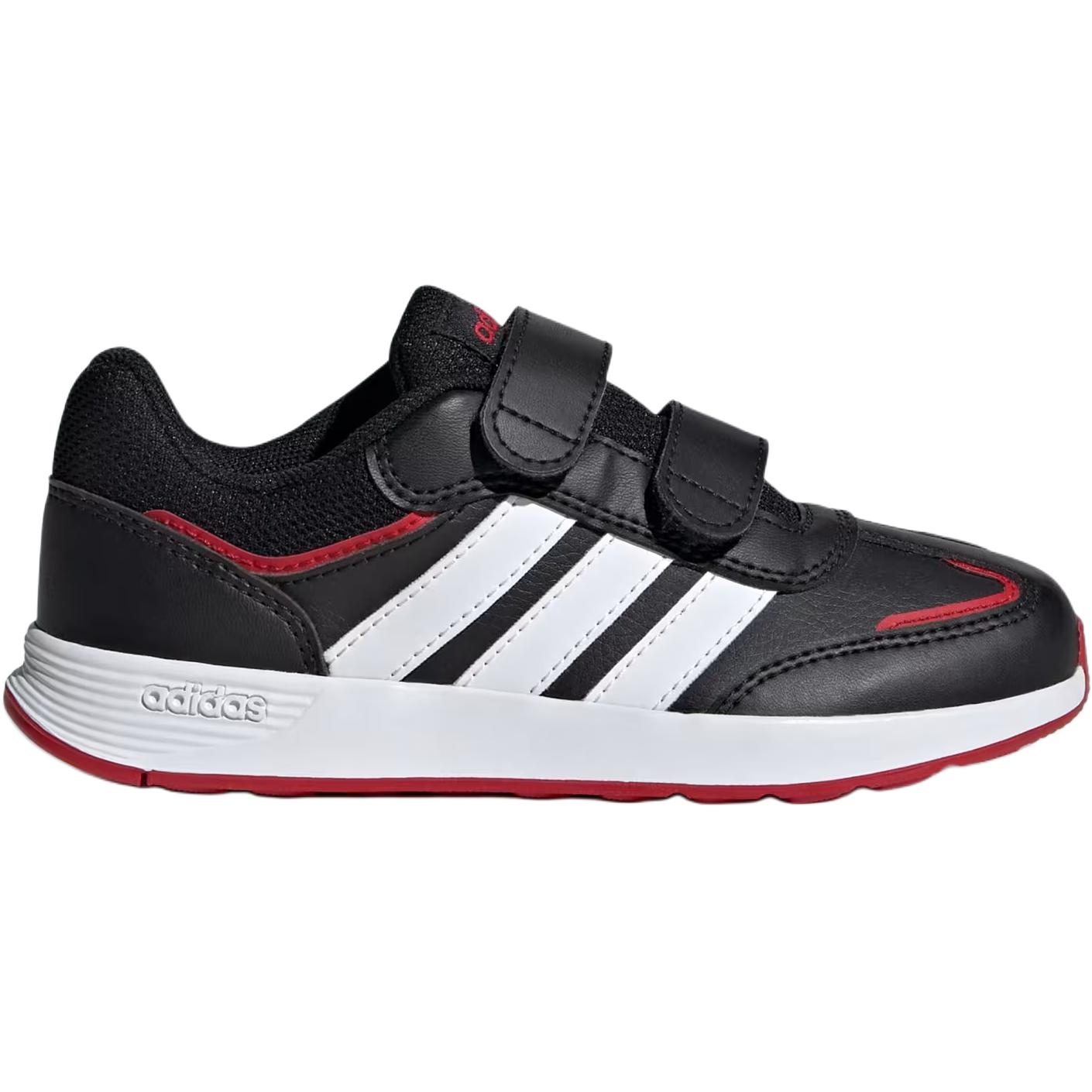 Adidas TENSAUR SWITCH низкие повседневные кроссовки black детские — фото 3