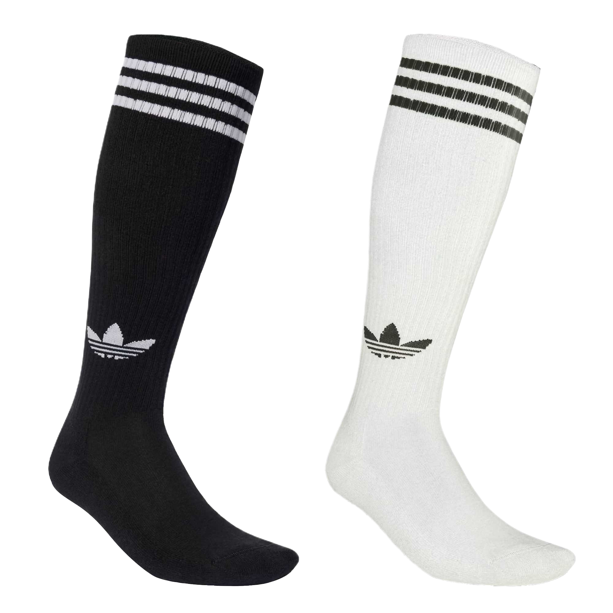 Adidas Originals Колготки до колена женские White Black — фото 3