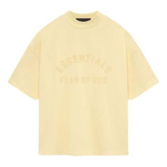 

Спортивные шорты Fear of God Essentials Heavy Jersey Short-Sleeve Tee 'Garden Yellow', желтый