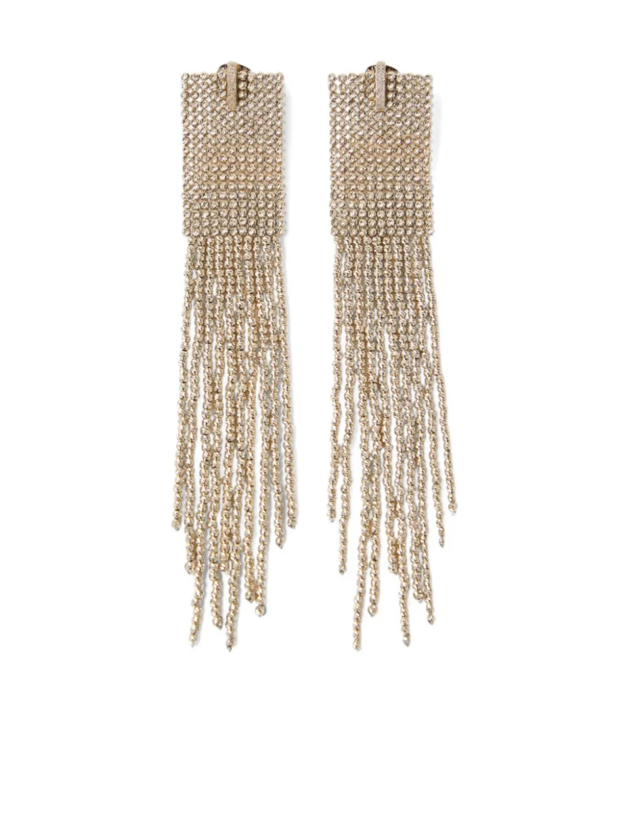 

Brunello Cucinelli серьги с декором Monili, золотой