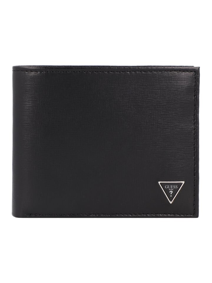 

Кошелек Guess Madrid RFID Schutz Leder 12 cm, черный