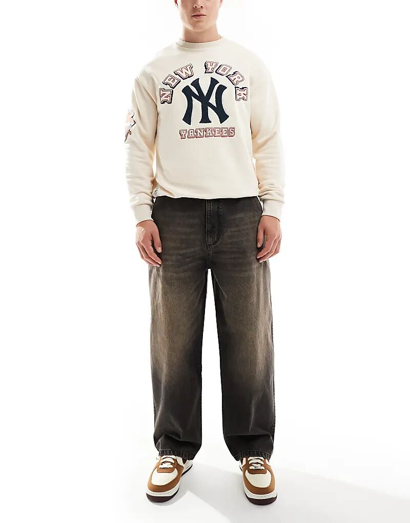 

Джинсы Skate Fit в выстиранном коричневом цвете Pull&Bear