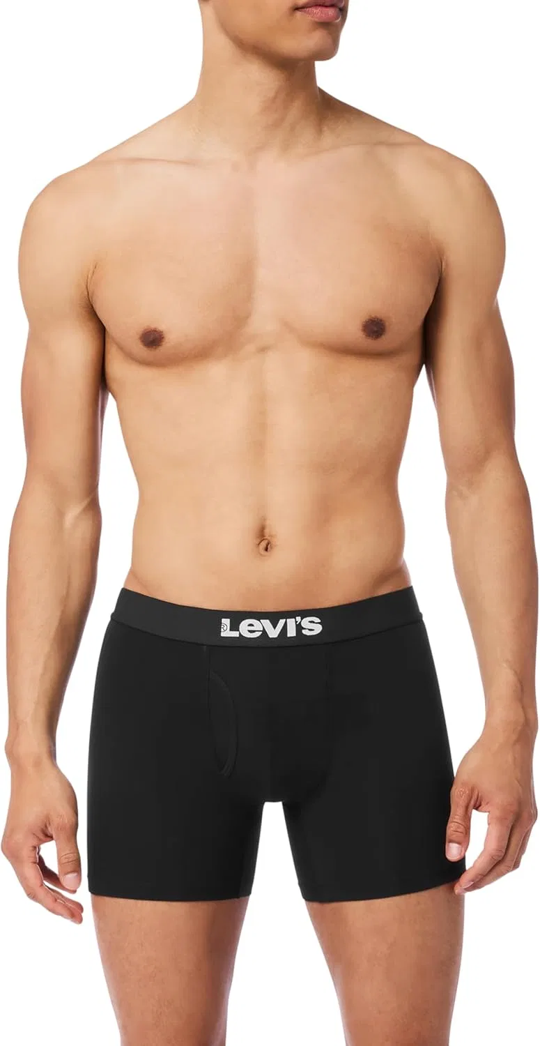 Боксеры 10-pack Levi's, Red/Black/Yellow Combo — фото 3