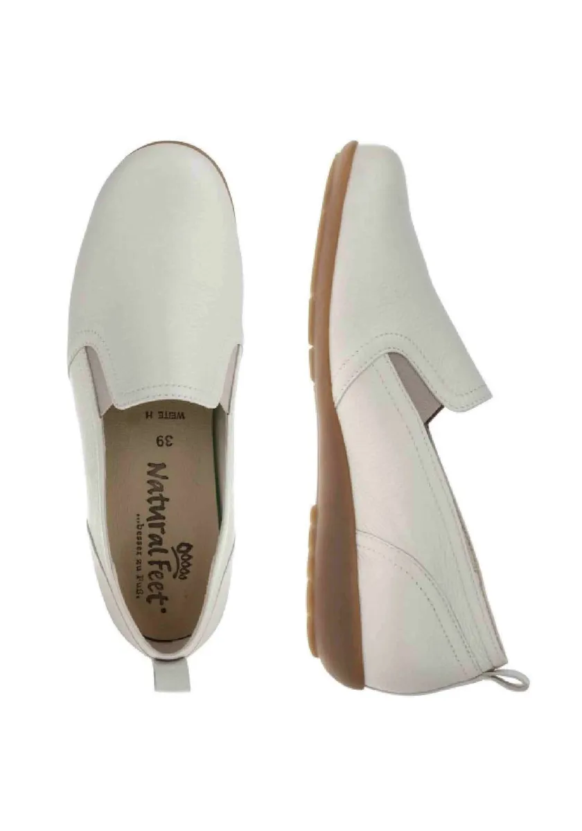 Натуральные тапочки "Клара" с широкой стелькой Natural Feet, бежевый — фото 4