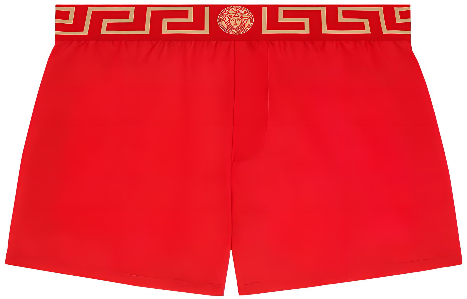 

Грека Бордер Плавки VERSACE, Красные