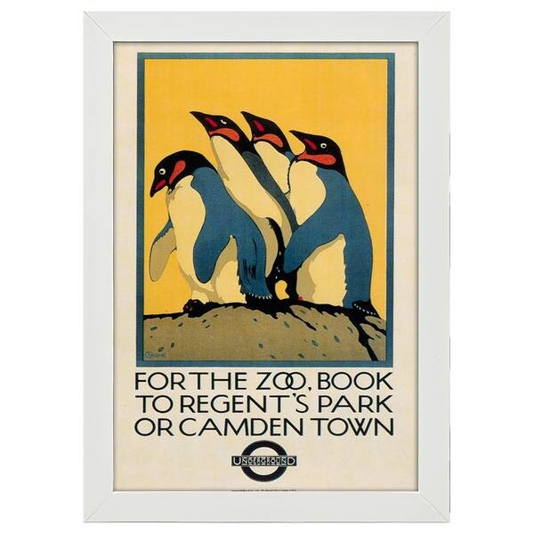 

Рамка для фотографий LegendArte Poster 1921 Zoo, белый