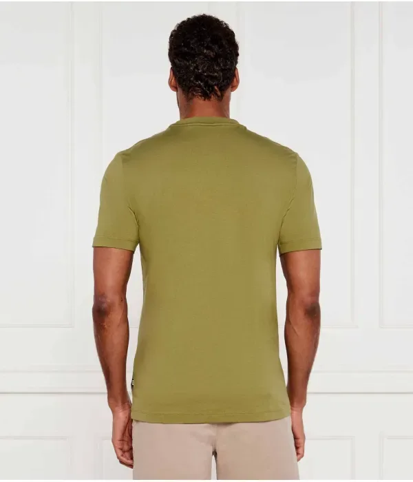 Футболка Тибурт 354 regular fit Boss, зеленый — фото 3