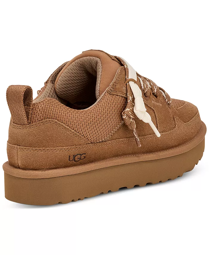 Женские кроссовки Lo Lowmel на шнуровке Ugg, коричневый — фото 3