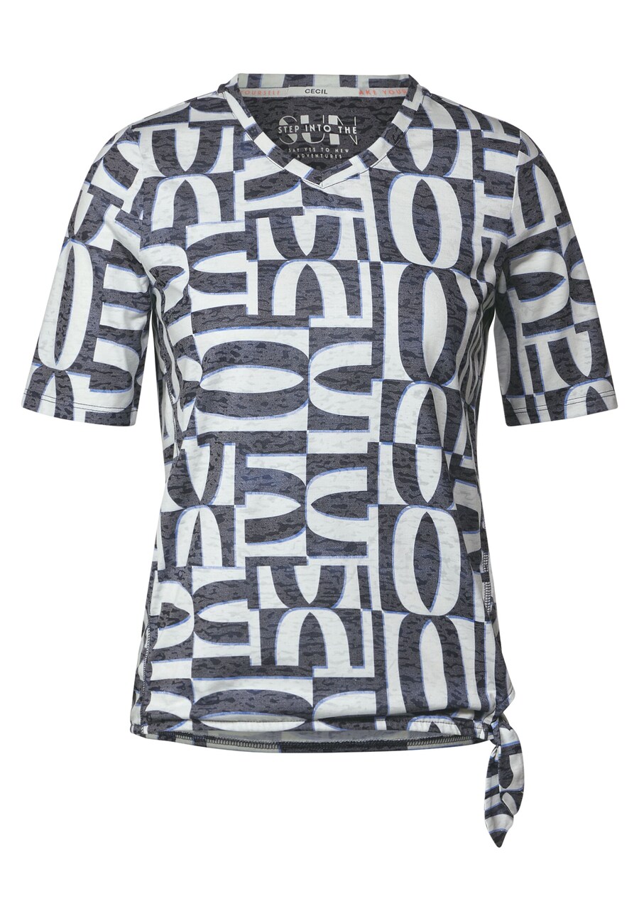 

Футболка CECIL Shirt, ночной синий