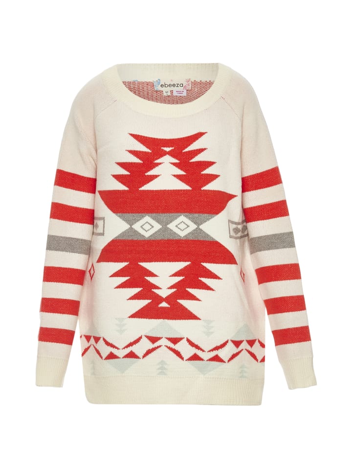 

Женский свитер в оранжево-бежевом цвете myMo