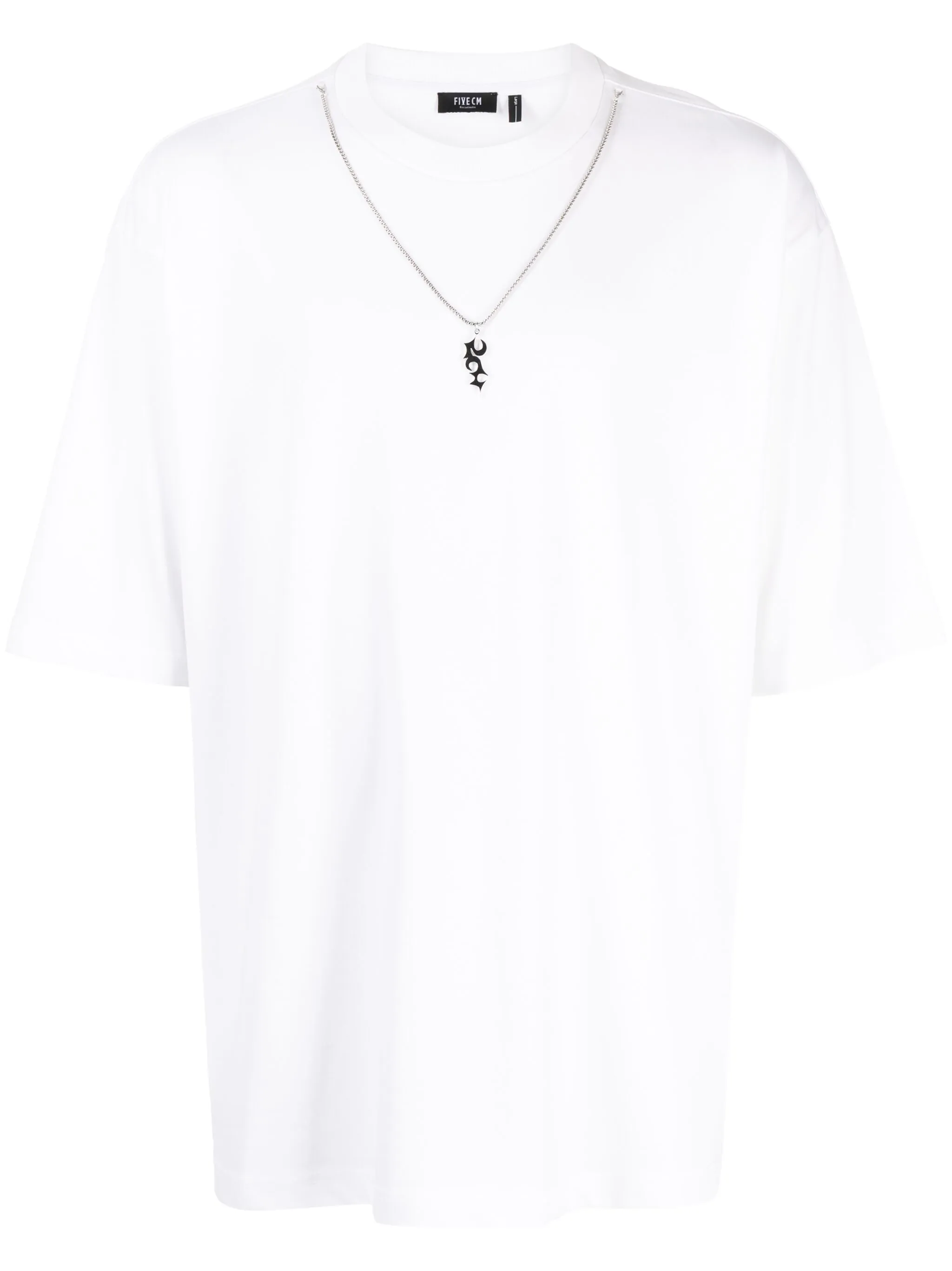 

Футболка с графичным принтом Five Cm, белый