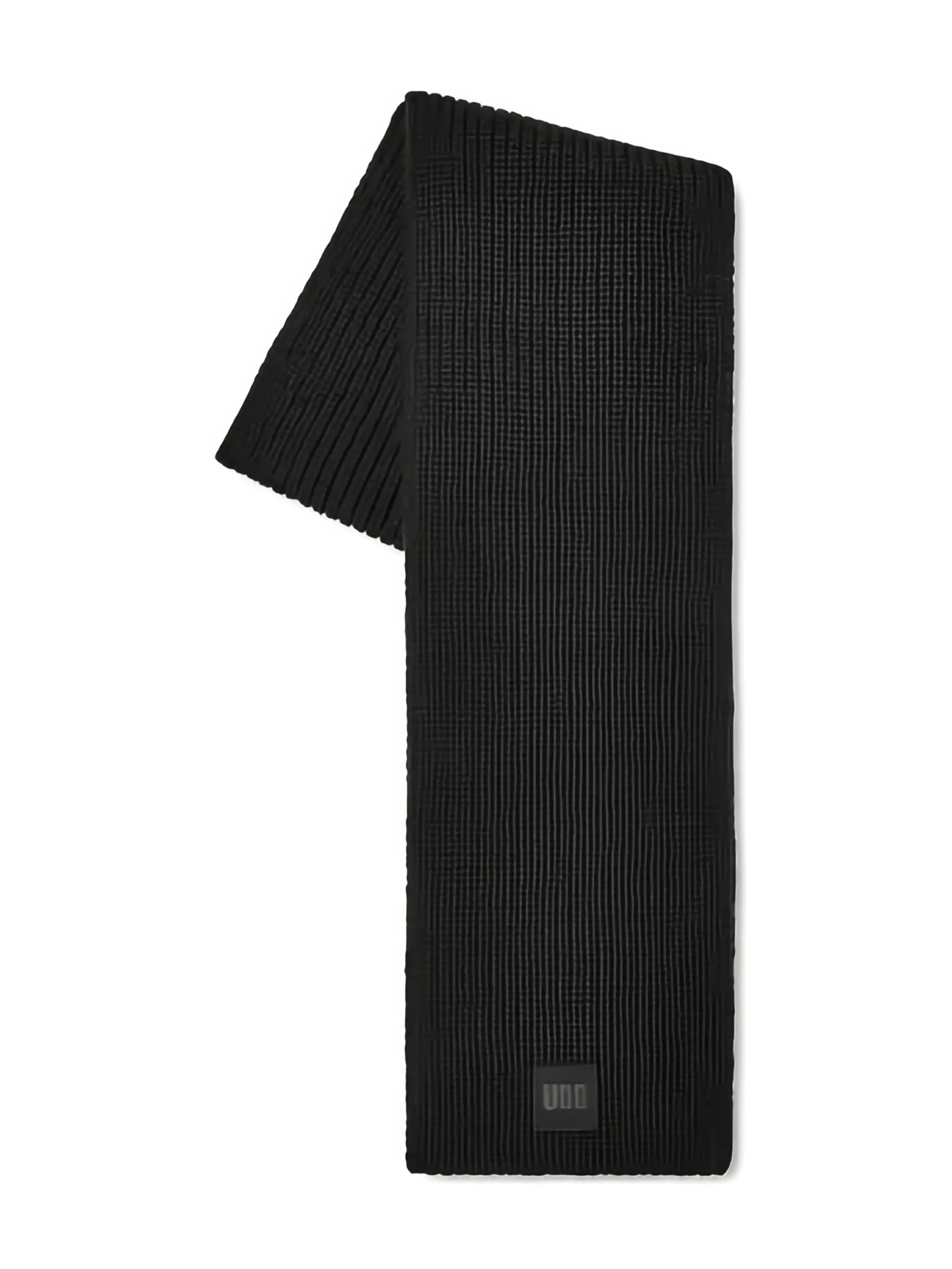 

Шарф в рубчик Ugg, черный