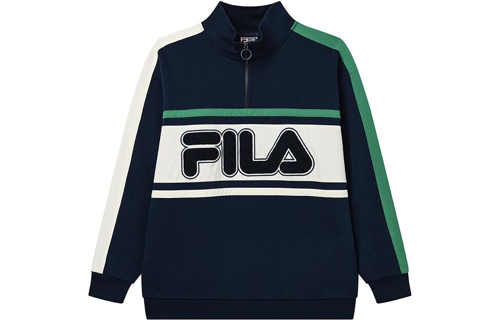 

Толстовка унисекс синяя Fila, синий