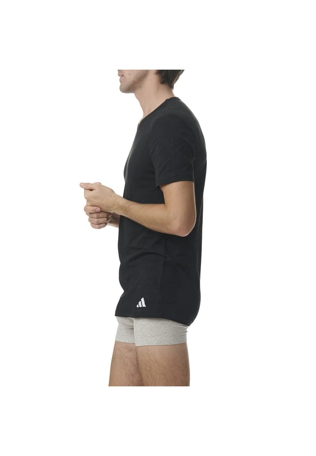Футболка Active Flex из хлопка быстросохнущая упаковка из 2 шт. Adidas, черный — фото 4