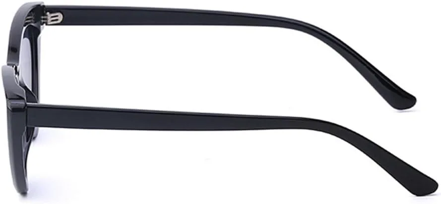 

Женские солнцезащитные очки «кошачий глаз» в винтажном стиле с леопардовым принтом, ретро-очки для женщин с защитой от УФ-излучения UV400 MTZJH, Black-black