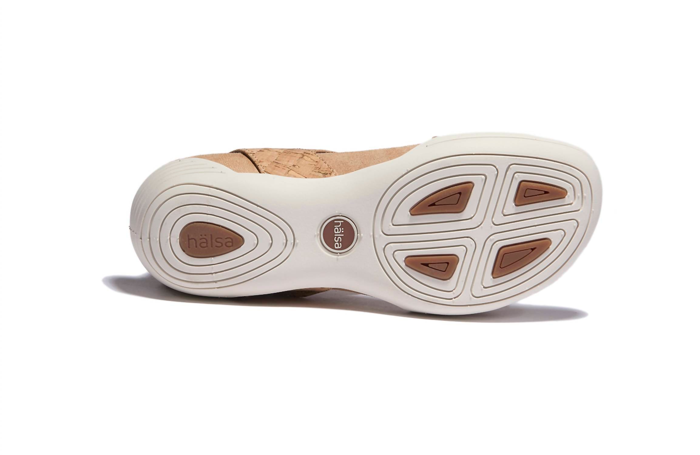 Женские босоножки Denia с ремешком на щиколотке на пробковой подошве Halsa Footwear, Cork — фото 4