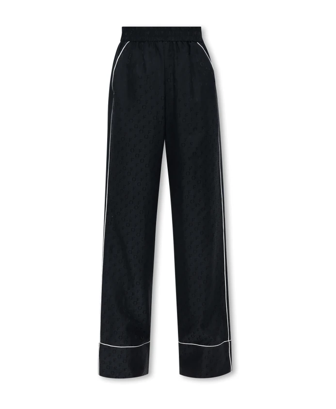 

Брюки в пижамном стиле Off White, черный