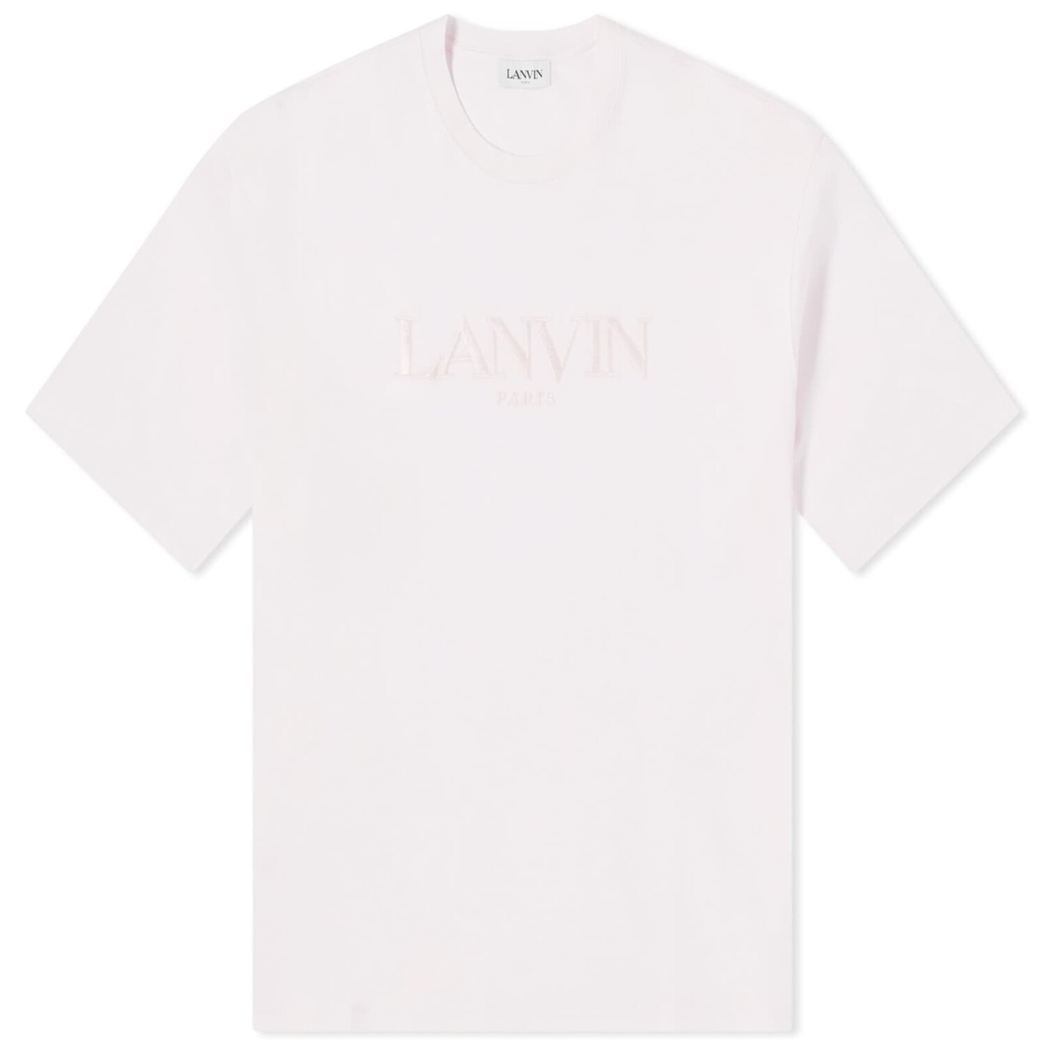 

Футболка Lanvin Paris Oversized, розовый