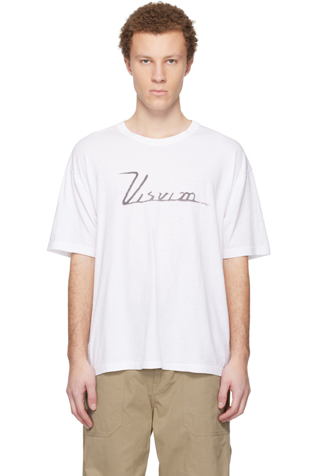 

Visvim Белая большая футболка с коротким рукавом 'visvim'