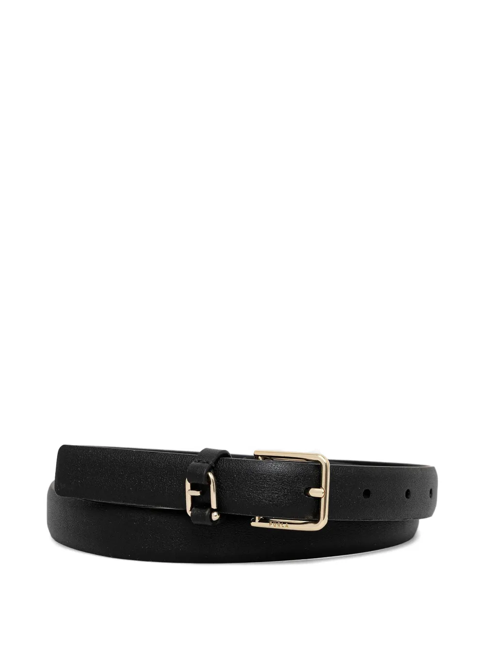 

Кожаный ремень Furla, черный
