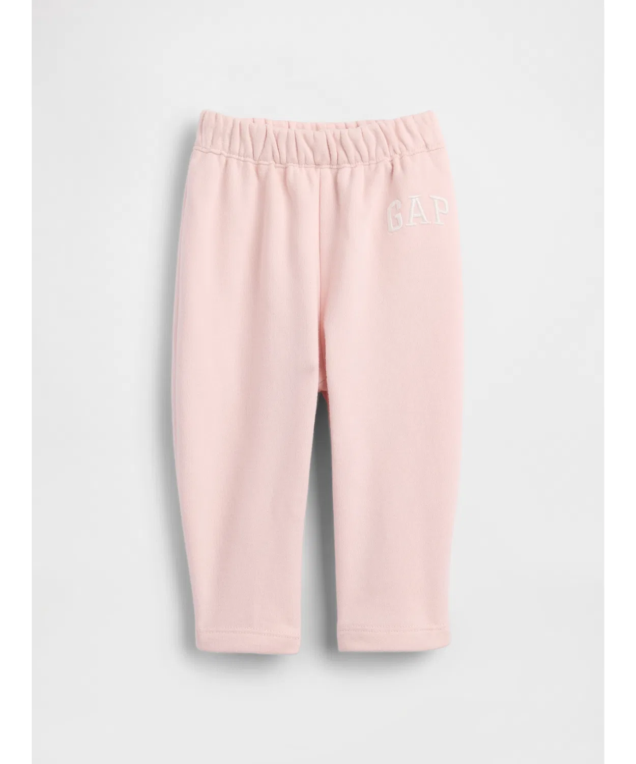Спортивные штаны GAP из французского флиса, бочкообразный крой, розовые