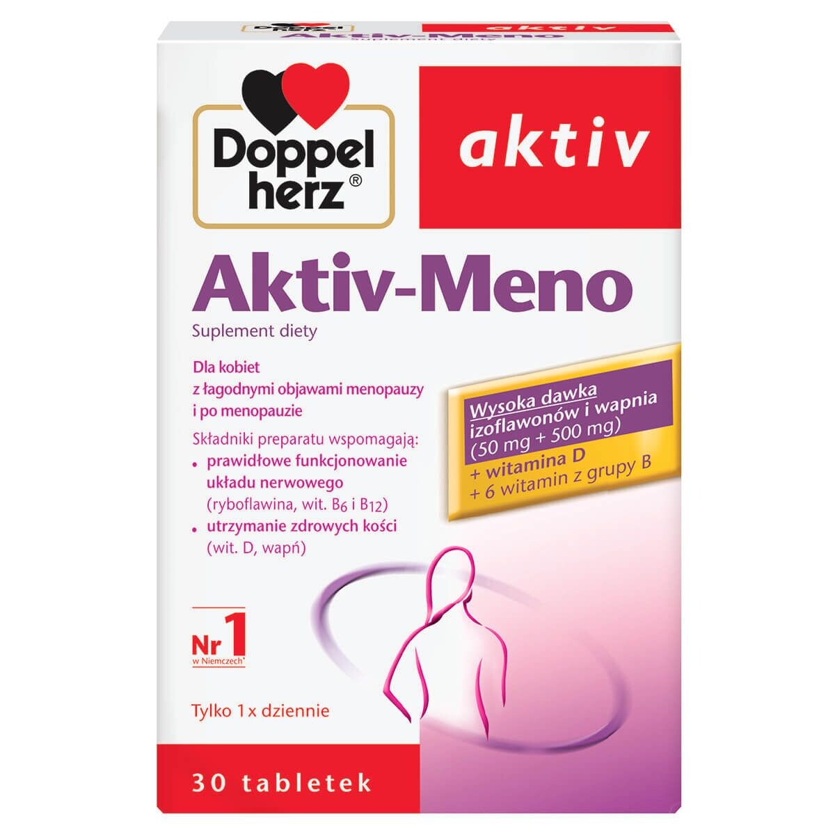 

Препарат, облегчающий симптомы менопаузы Doppelherz aktiv Meno , 30 шт