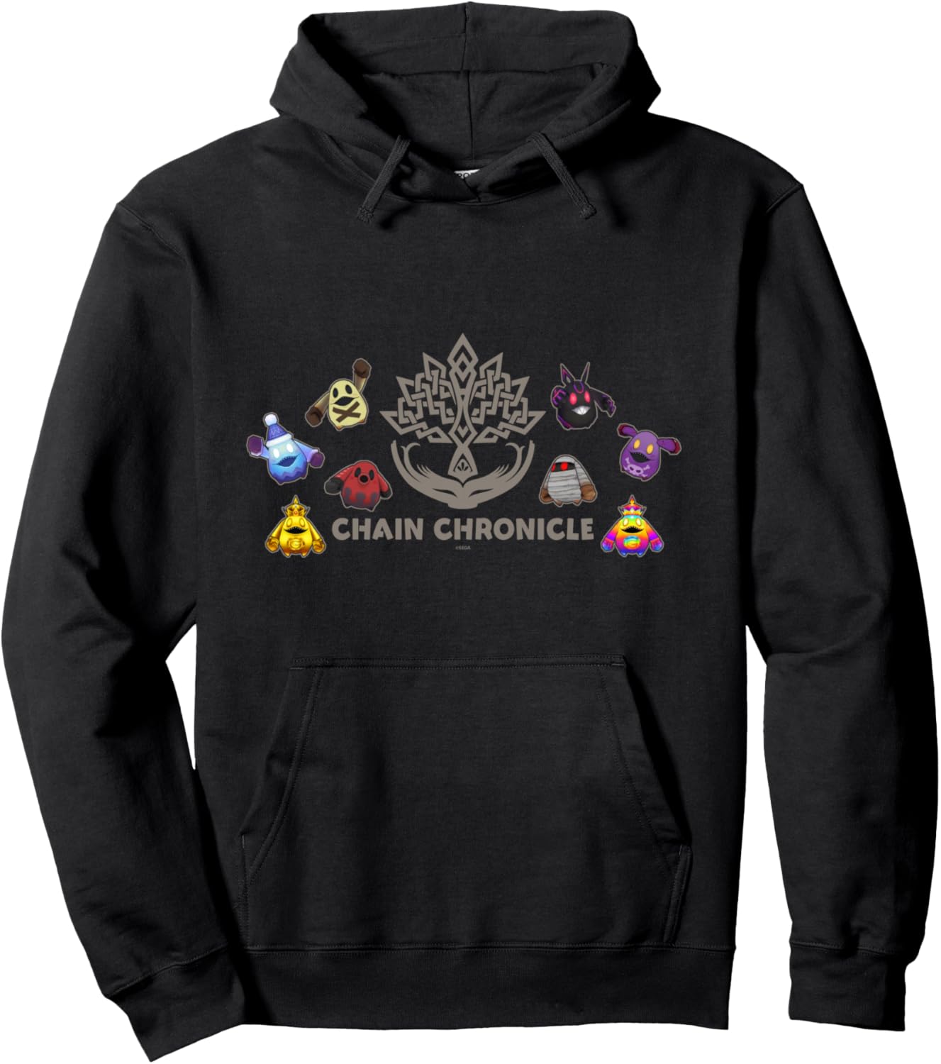 

Толстовка Chain Chronicle Dolls Sega/Atlus, черный