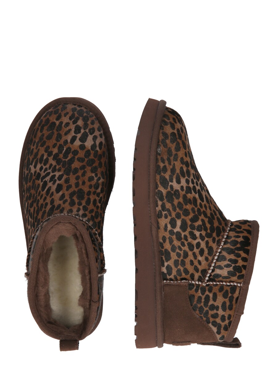 Ботинки UGG Classic Ultra Mini Caspian, Brown/Cappuccino — фото 3