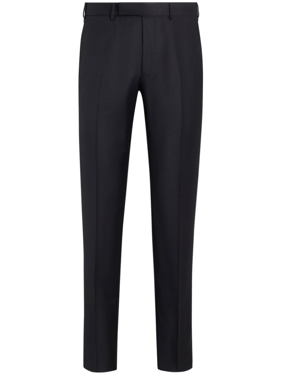 

Zegna шерстяные брюки строгого кроя, черный