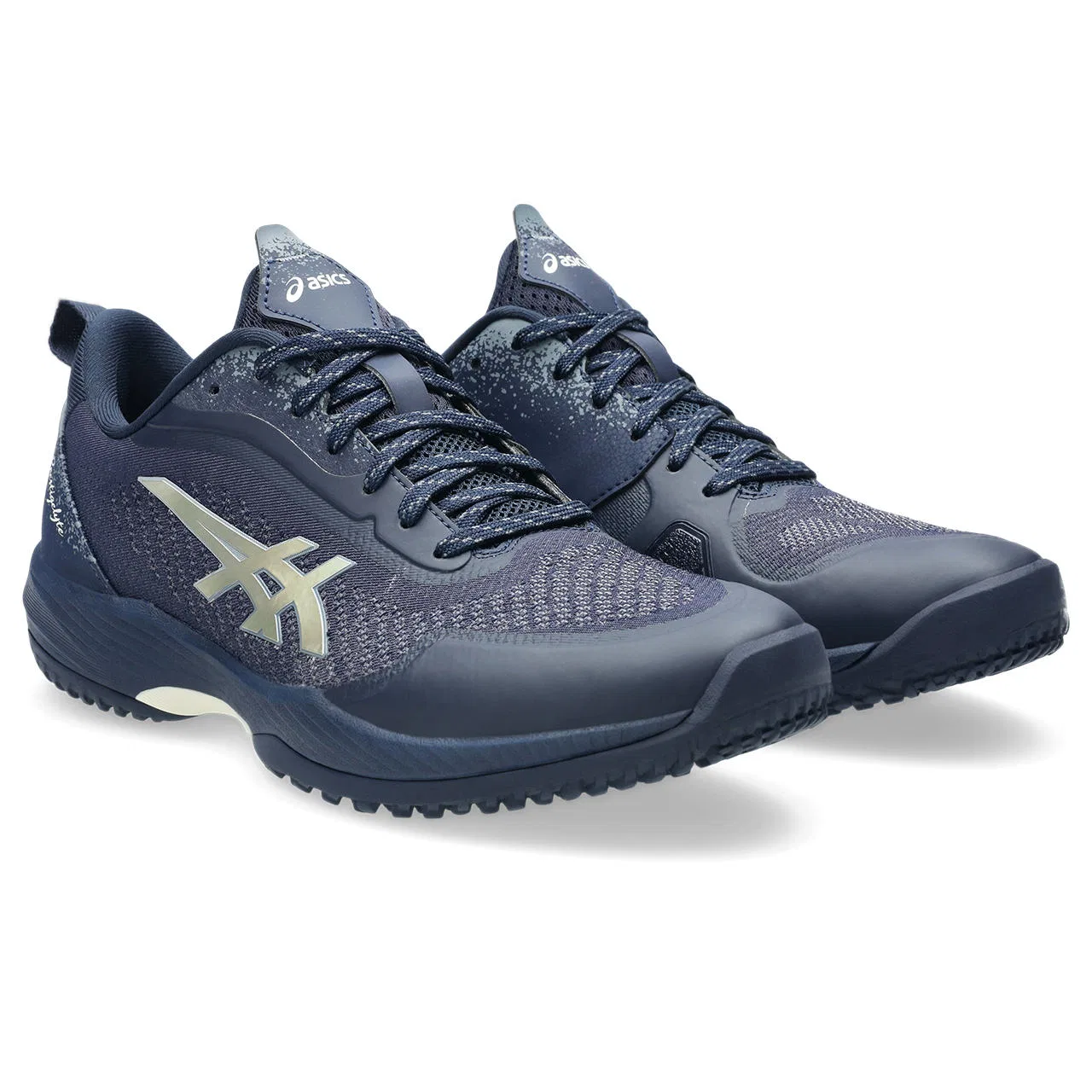 Теннисные кроссовки «Prestigelyte 5 OC Wide» от ASICS, Midnight/Birch