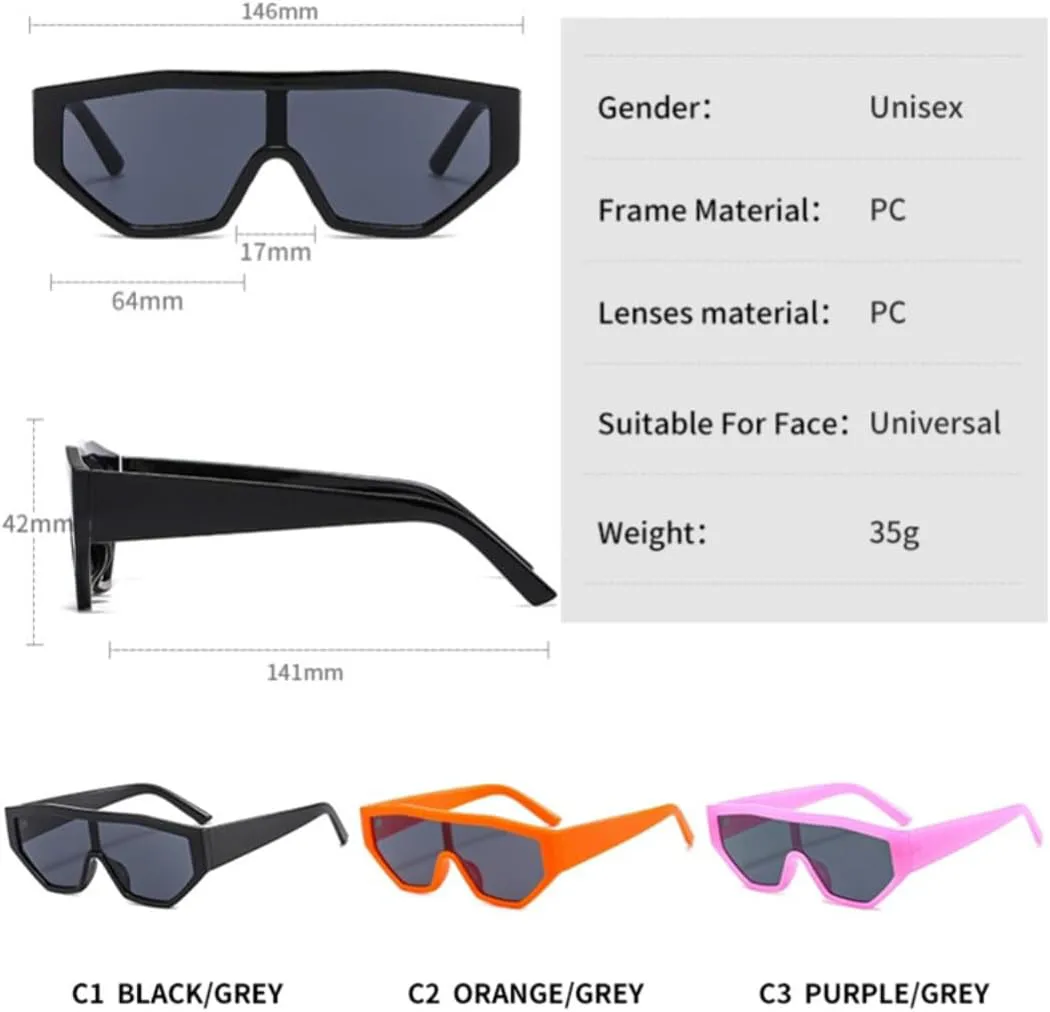 

Популярные квадратные солнцезащитные очки для женщин, цельные линзы, роскошные очки для мужчин, модные очки с защитой от УФ-излучения UV400 UATXTAU, Purple