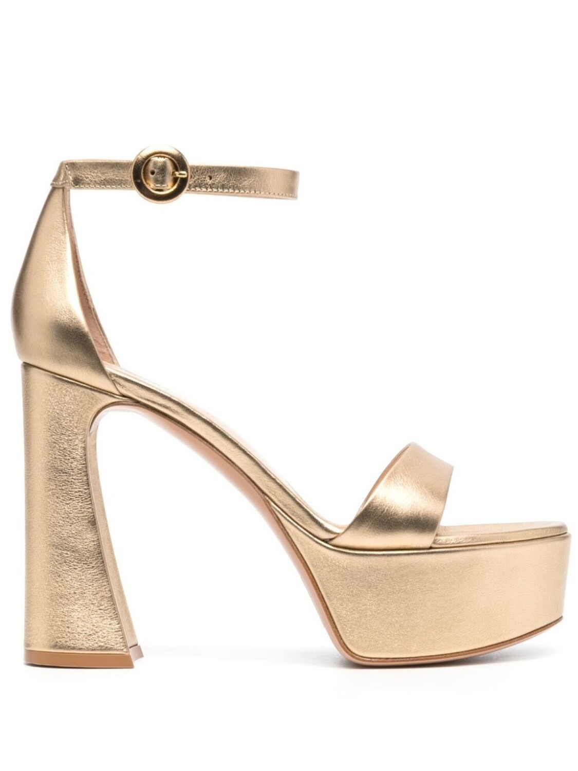 

Босоножки на платформе Gianvito Rossi, золотой