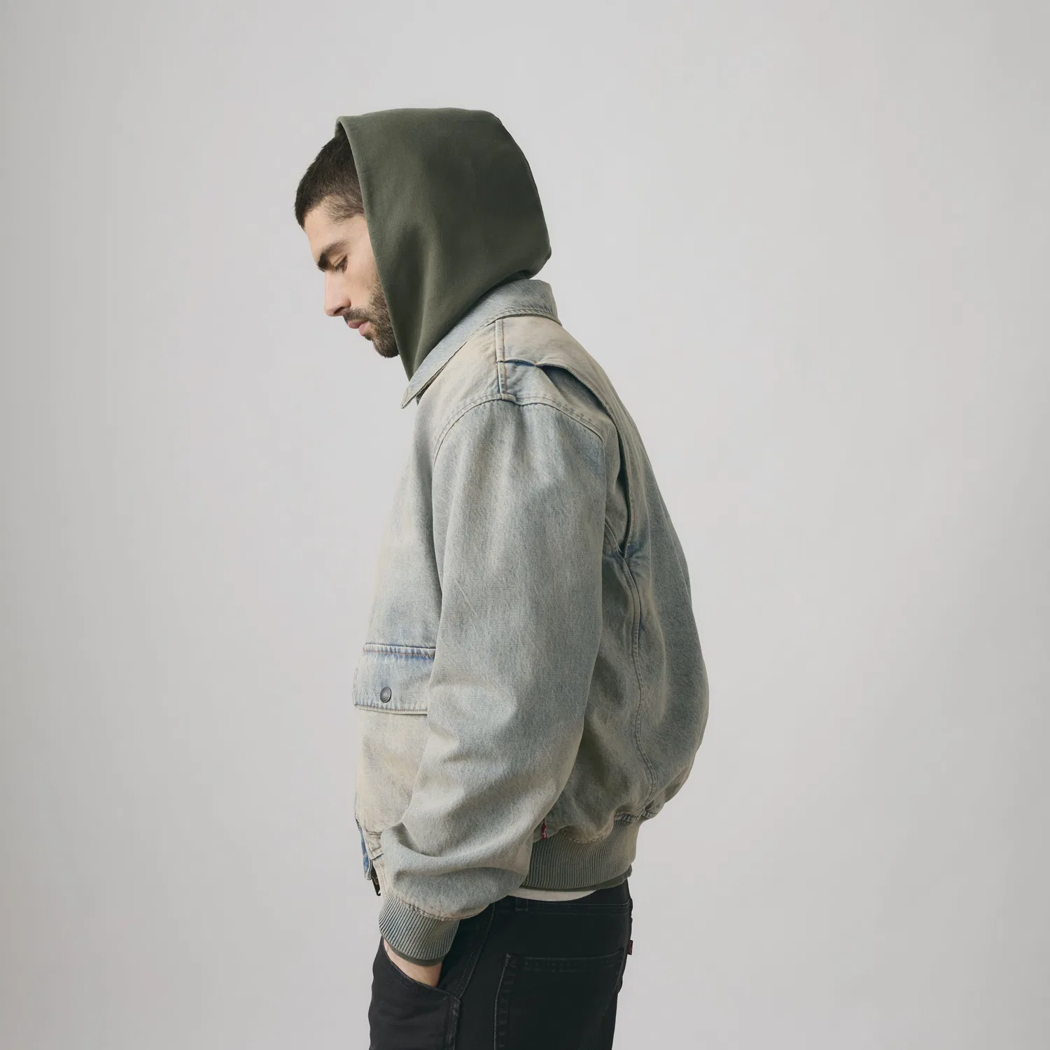 Джинсовая куртка Cortland Levi's, Medium Wash — фото 3