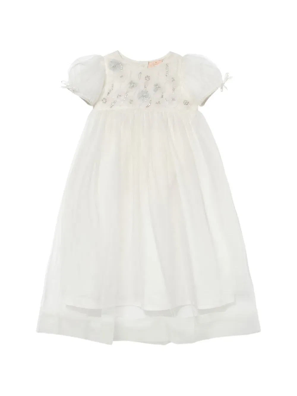Платье из тюля с оберегом Bebe Tutu Du Monde, нейтральный