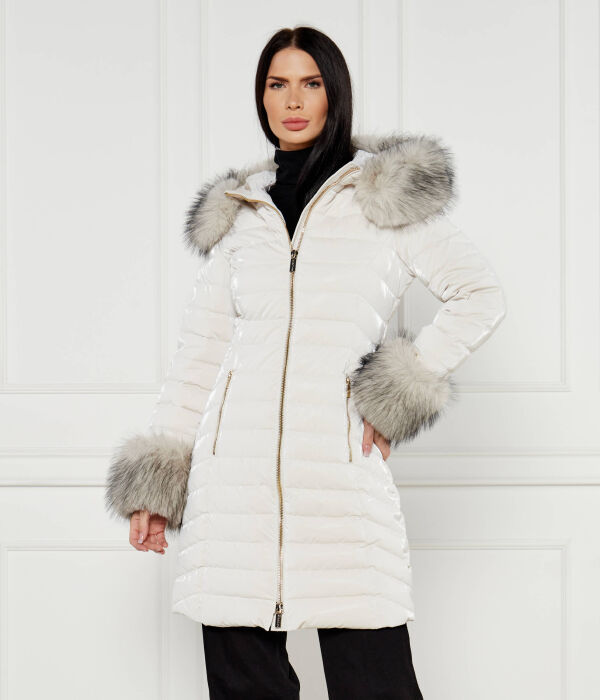 

Пальто Marciano Guess с мехом, белый