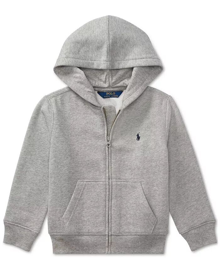 Толстовка из хлопкового флиса для малышей и маленьких мальчиков Polo Ralph Lauren, черный — фото 4