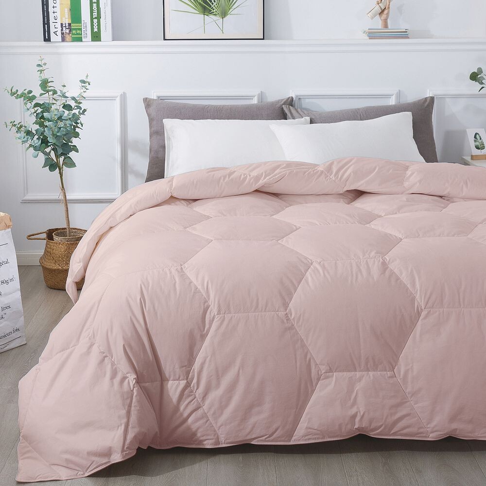

Альтернативное одеяло Dream On Honeycomb с пухом, цвет Blush