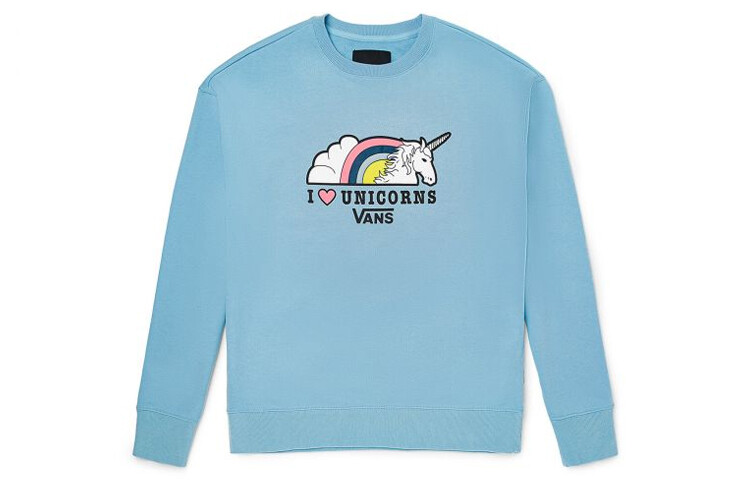 

Толстовка унисекс Shady Blue Vans, цвет Haze Blue